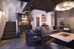 Expansive lower level retreat
